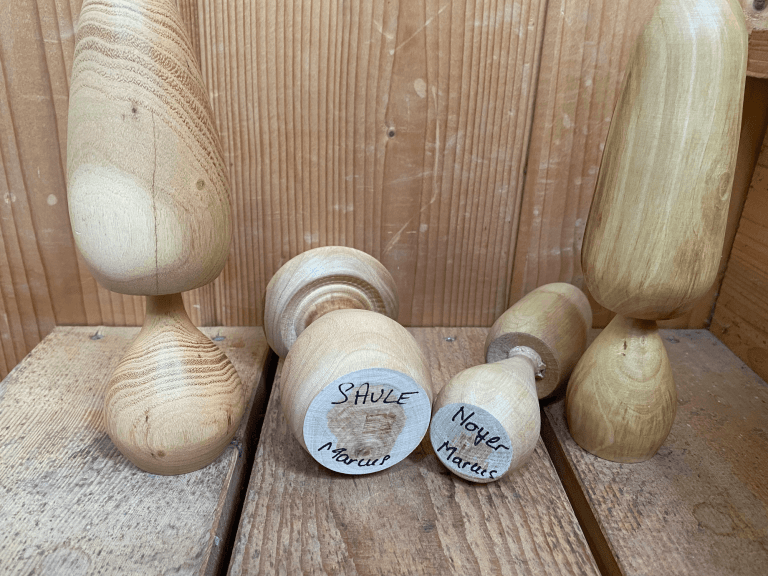 Petits champignons en bois Petite Camargue Alsacienne boutique