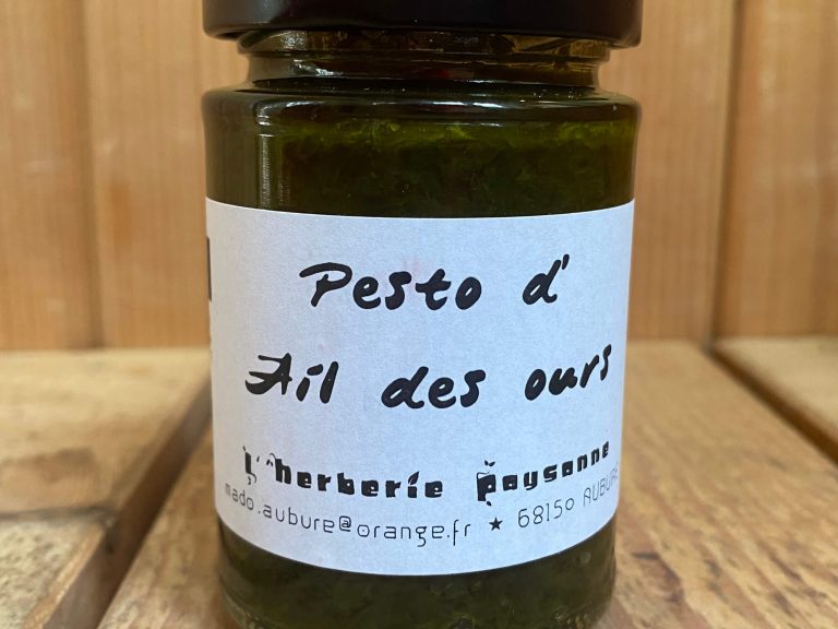 Petite Camargue Alsacienne pesto ail des ours herberie paysanne