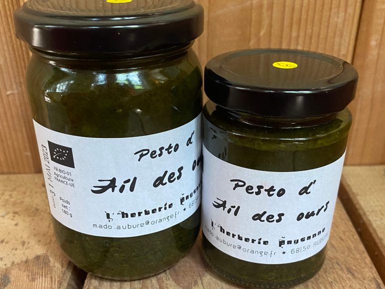 Petite Camargue Alsacienne boutique herberie paysanne pesto ail des ours