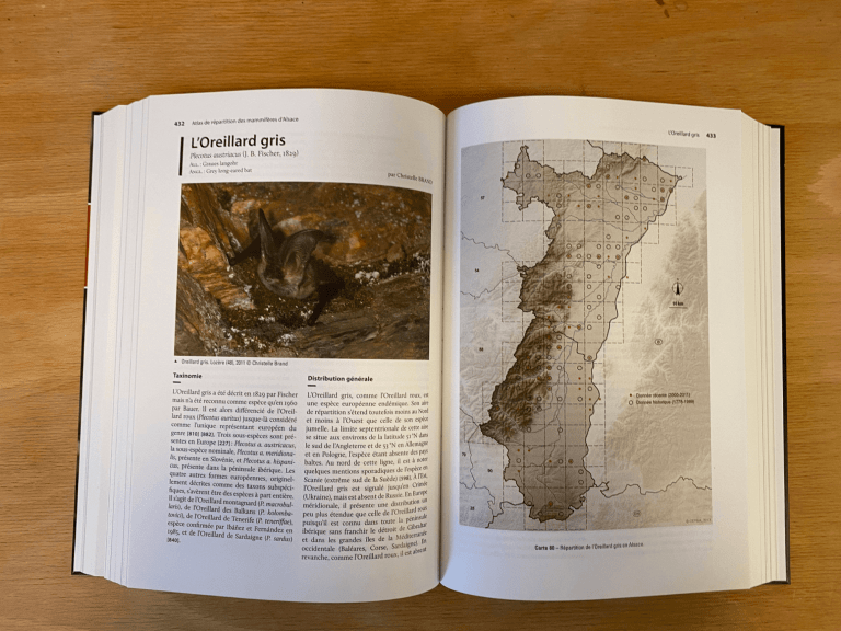 Atlas de répartition des mammifères en Alsace Petite Camargue Alsacienne boutique