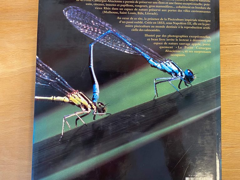 Livre dans la jungle du rhin Aude Boissaye boutique Petite Camargue Alsacienne