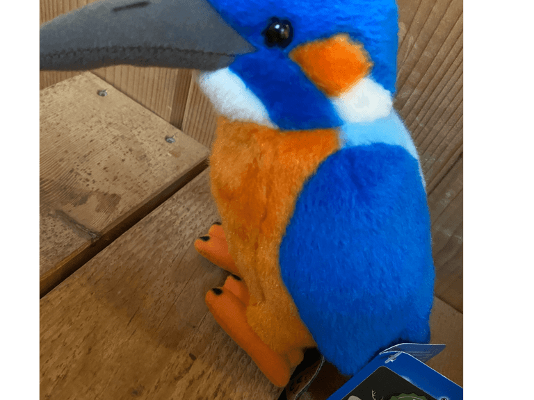 Peluche Martin Pêcheur Petite Camargue Alsacienne