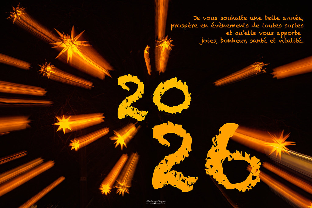 Très belle année 2026 pour vous tous !!!